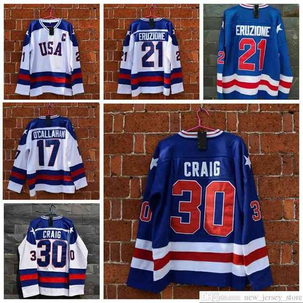 96 1980 miracle on ice team usa 21 mike eruzione hockey jersey pullover 30 jim craig 17 jack o'callahan blue white stitched mens jersey, Black
96 1980 miracle on ice team usa 21 mike eruzione hockey jersey pullover 30 jim craig 17 jack o'callahan blue white stitched mens jersey, Black