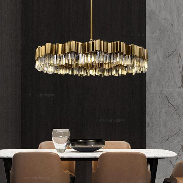 high-quality crystal chandelier light luxury model room living room lamp restaurant led creative new designer chandelier
high-quality crystal chandelier light luxury model room living room lamp restaurant led creative new designer chandelier