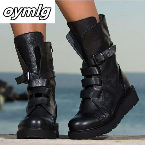boots buckle design women winter shoes mid calf cowhide leather thick heel vintage style female footwear black
boots buckle design women winter shoes mid calf cowhide leather thick heel vintage style female footwear black