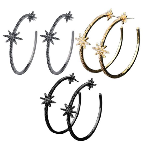 european and american micro-inlaid zircon earrings simple round temperament earrings girls ear jewelry gift ladies jewelry, Golden;silver
european and american micro-inlaid zircon earrings simple round temperament earrings girls ear jewelry gift ladies jewelry, Golden;silver