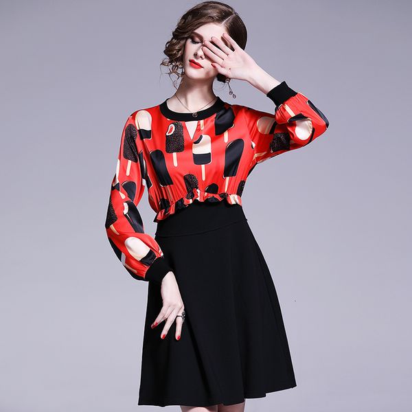 2021 new primavera e vero moda feminina elegante marca de manga comprida creme impresso costura fino meninas vestido ov5d, Black;gray
2021 new primavera e vero moda feminina elegante marca de manga comprida creme impresso costura fino meninas vestido ov5d, Black;gray