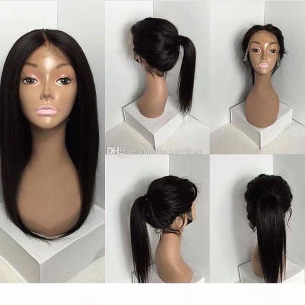 full lace human hair wigs for black women silky straigh brazilian remy long hair lace wigs with baby hair, Black;brown
full lace human hair wigs for black women silky straigh brazilian remy long hair lace wigs with baby hair, Black;brown