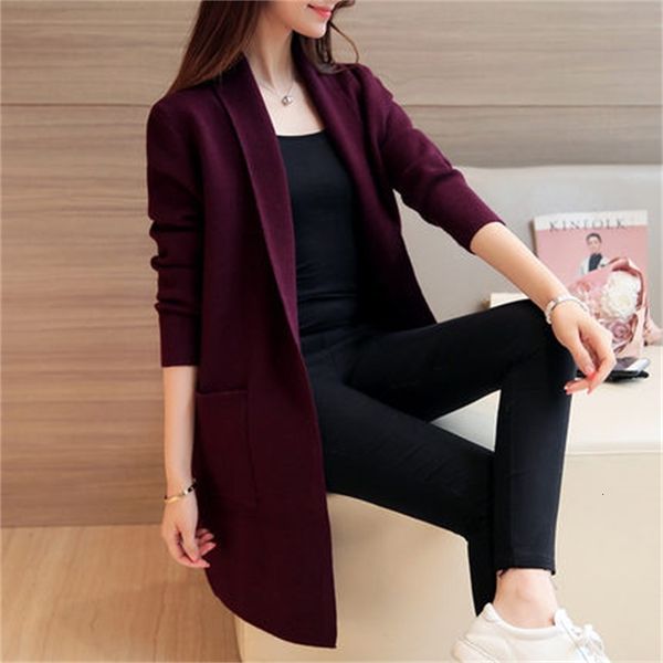 selling cardigan women's 2021 new long knit sweater coat tide female autumn and winter was thin wild repi, White;black
selling cardigan women's 2021 new long knit sweater coat tide female autumn and winter was thin wild repi, White;black