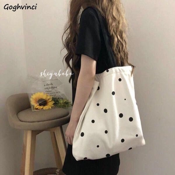 shoulder bags women dot printed casual canvas totes bag korean style teens high street zipper chic kawaii female handbag ulzzang
shoulder bags women dot printed casual canvas totes bag korean style teens high street zipper chic kawaii female handbag ulzzang
