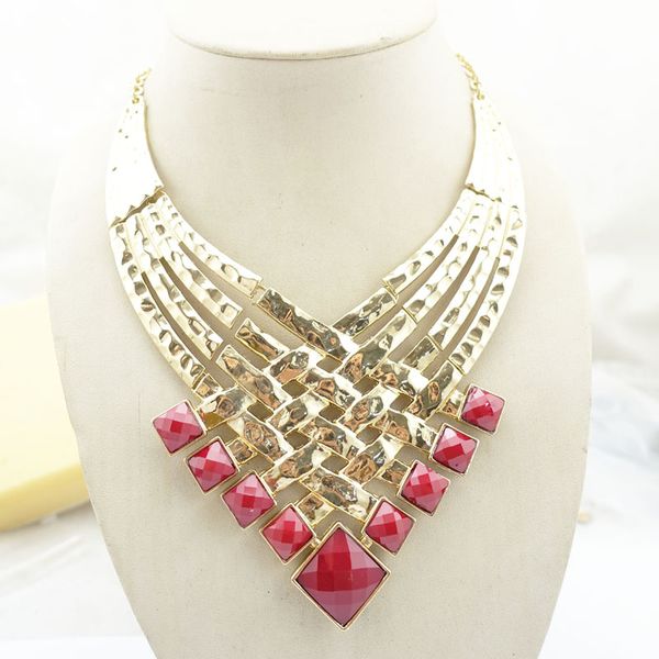 red exaggerated necklace wholesale necklaces to undertake orders, sample customization, Silver
red exaggerated necklace wholesale necklaces to undertake orders, sample customization, Silver