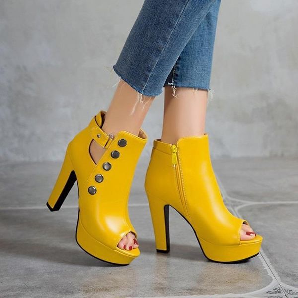 sandals summer shoes red high heel ankle boots for women yellow white chunky platform womens size 34-43 fashion, Black
sandals summer shoes red high heel ankle boots for women yellow white chunky platform womens size 34-43 fashion, Black