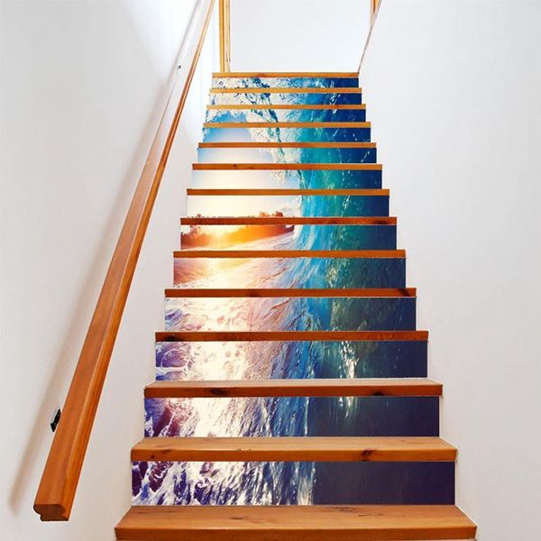wallpapers creative diy 3d stairway stickers stairs wallpaper floor wall decals sticker living room decoration 13pcs/set
wallpapers creative diy 3d stairway stickers stairs wallpaper floor wall decals sticker living room decoration 13pcs/set