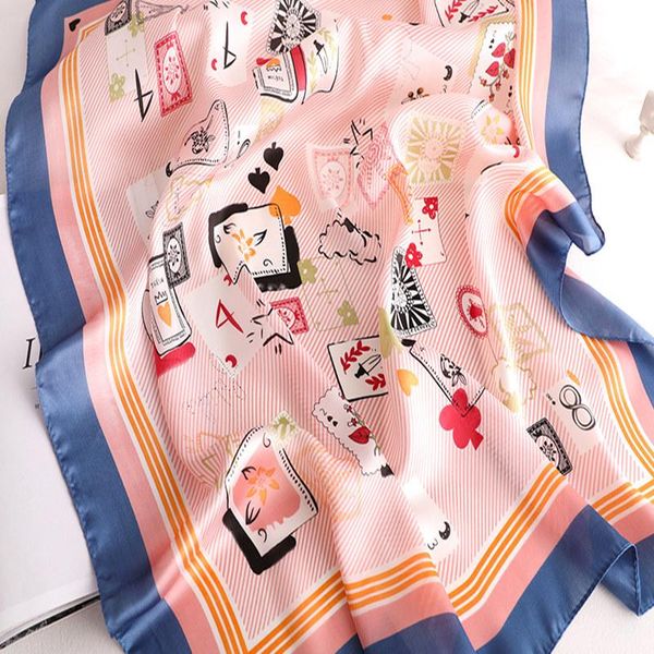 scarves koi leaping women's french sunshade clothing decorative small silk scarf card pattern summer sunscreen gift, Blue;gray
scarves koi leaping women's french sunshade clothing decorative small silk scarf card pattern summer sunscreen gift, Blue;gray