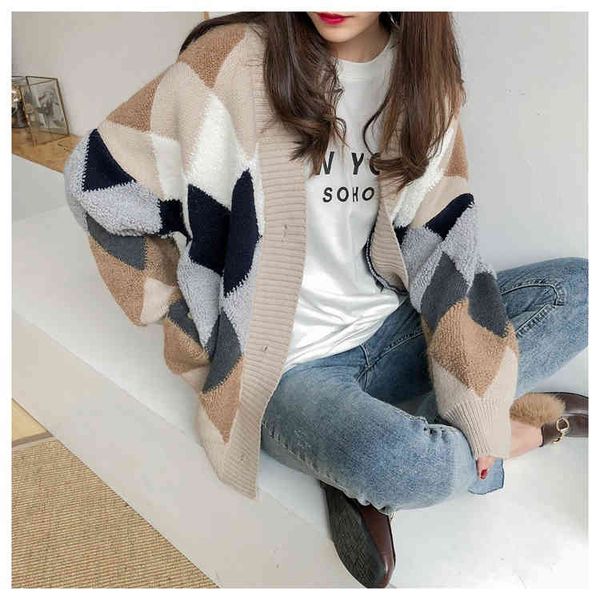 women's sweaters sweater with sewing, women's blouse simple, long buttons, warm in winter 5uqb, White;black
women's sweaters sweater with sewing, women's blouse simple, long buttons, warm in winter 5uqb, White;black