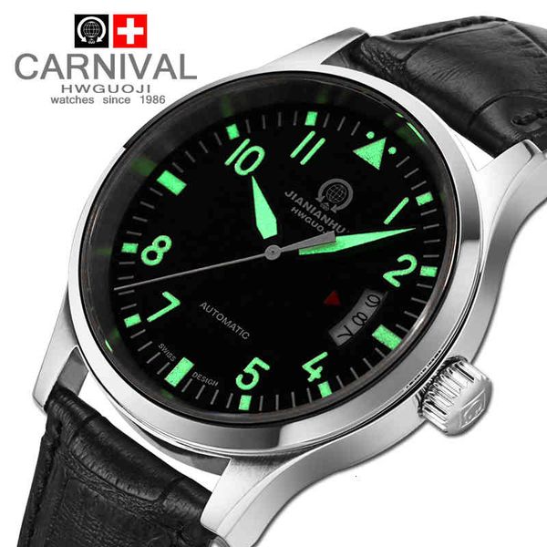 carnival brand fashion clock man luxury waterproof lightweight saffier business mechanical automatic pulse warehouses relogio masculino, Slivery;brown
carnival brand fashion clock man luxury waterproof lightweight saffier business mechanical automatic pulse warehouses relogio masculino, Slivery;brown