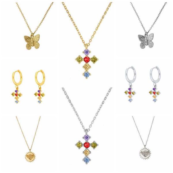 designer necklace 925 sterling silver jewelry for women 2021 cross rainbow cadena plata fashion luxury choker diamond #8.5
designer necklace 925 sterling silver jewelry for women 2021 cross rainbow cadena plata fashion luxury choker diamond #8.5