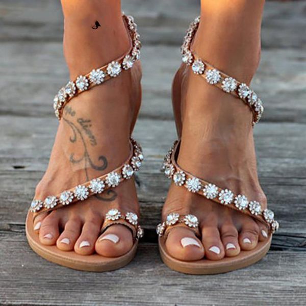 women sandals crystal summer shoes for women flat sandals ladies shoes fashion flip flops plus size chaussures femme 43 xkd4044, Black
women sandals crystal summer shoes for women flat sandals ladies shoes fashion flip flops plus size chaussures femme 43 xkd4044, Black
