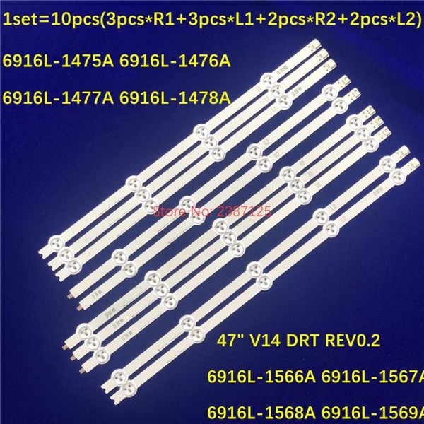 led strip for lg 47" v14 drt rev0.2 lc470dun 47pfk6309/12 47la6300 47e730a 6916l-1566a 6916l-1567a 6916l-1568a 6916l-1569a
led strip for lg 47" v14 drt rev0.2 lc470dun 47pfk6309/12 47la6300 47e730a 6916l-1566a 6916l-1567a 6916l-1568a 6916l-1569a