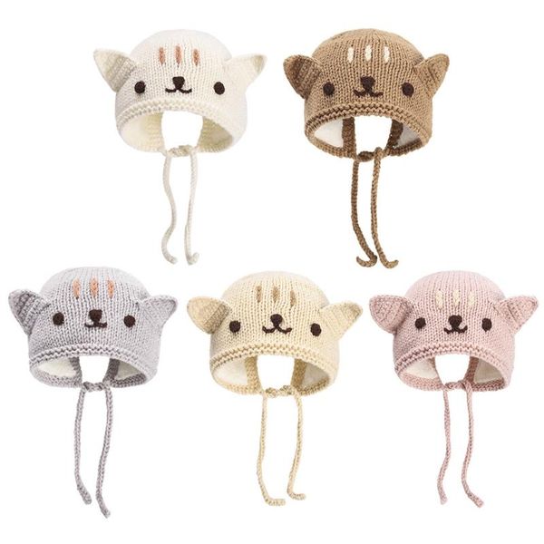 caps & hats autumn winter warm born cat baby knitted plush beanie ear protection hat 85de, Yellow
caps & hats autumn winter warm born cat baby knitted plush beanie ear protection hat 85de, Yellow