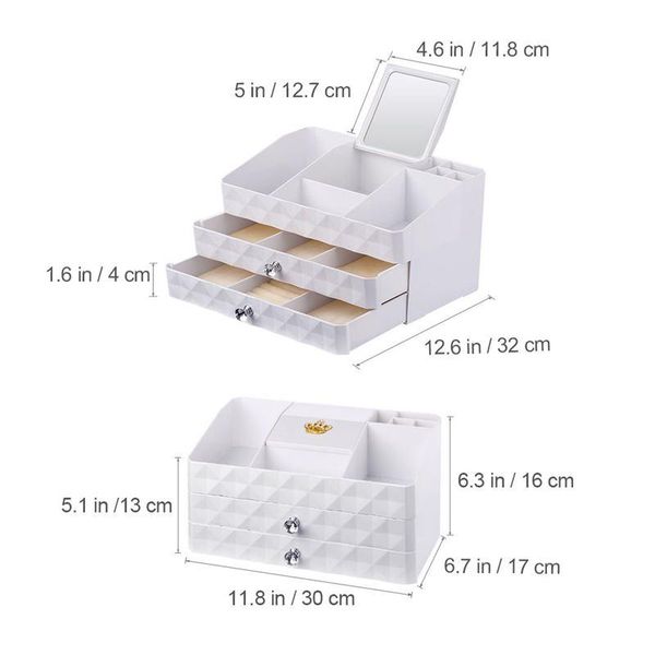 bathroom storage & organization plastic makeup drawer cosmetic organizer box container jewelry casket holder desksundry case
bathroom storage & organization plastic makeup drawer cosmetic organizer box container jewelry casket holder desksundry case