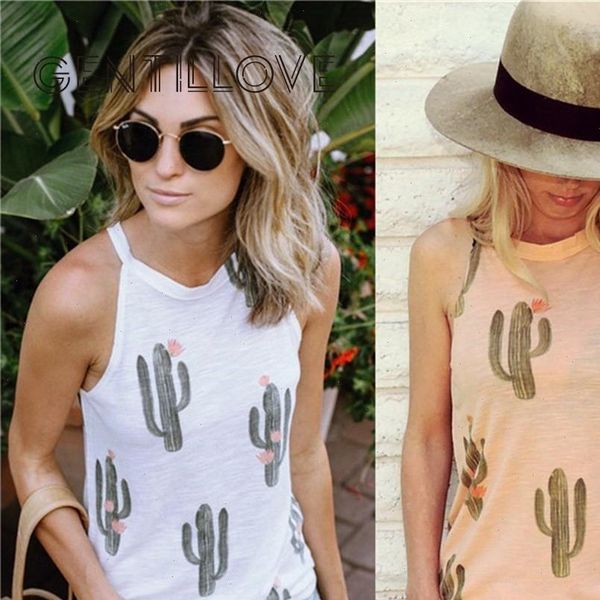 gentillove women summer sleeveless cactus print tanks fashion woman ladies loose tee female boho shirt 2021 new style, White
gentillove women summer sleeveless cactus print tanks fashion woman ladies loose tee female boho shirt 2021 new style, White