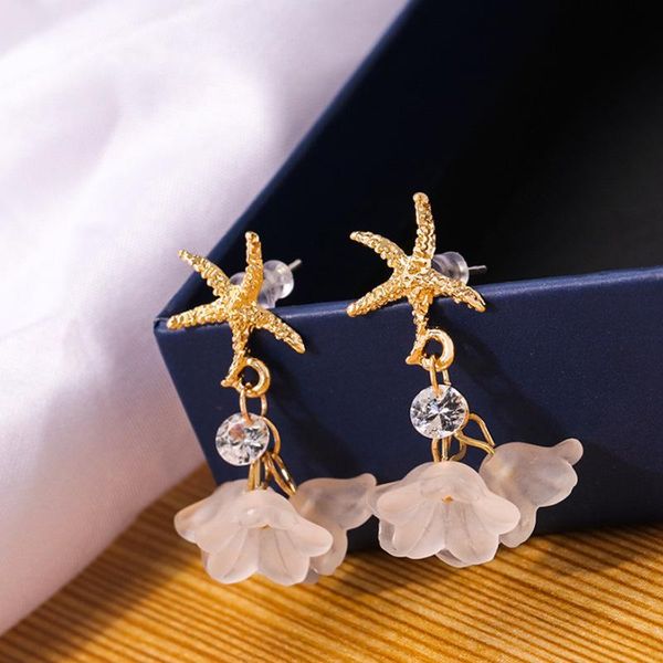 dangle & chandelier fashion flower earrings female transparent resin morning glory pendant starfish drop for women jewelry, Silver
dangle & chandelier fashion flower earrings female transparent resin morning glory pendant starfish drop for women jewelry, Silver