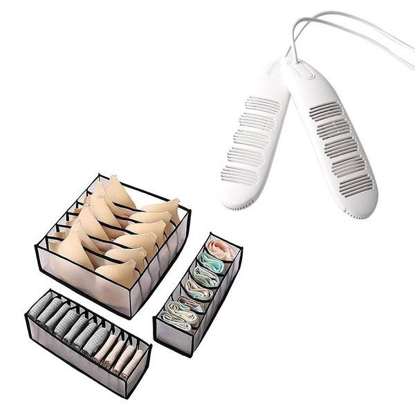 clothing & wardrobe storage 1 pcs mini shoe dryer heater portable ozone deodorization set foldable underwear box with 6/7/11 grid
clothing & wardrobe storage 1 pcs mini shoe dryer heater portable ozone deodorization set foldable underwear box with 6/7/11 grid