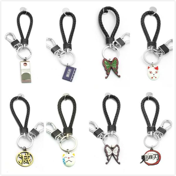 keychains demon slayer keychain kimetsu no yaiba bag keyrings leather metal pendant chaveiro car key chain men anime jewelry llaveros, Silver
keychains demon slayer keychain kimetsu no yaiba bag keyrings leather metal pendant chaveiro car key chain men anime jewelry llaveros, Silver