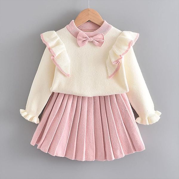 girls winter clothes set long sleeve sweater skirt 2 pcs clothing suit bow ball gown dresses for 3 7y, White
girls winter clothes set long sleeve sweater skirt 2 pcs clothing suit bow ball gown dresses for 3 7y, White