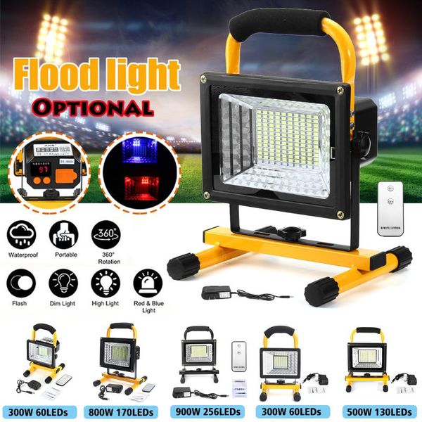 floodlights 300w-900w portable led rechargeable floodlight waterproof spotlight battery powered searchlight outdoor work lamp camping
floodlights 300w-900w portable led rechargeable floodlight waterproof spotlight battery powered searchlight outdoor work lamp camping