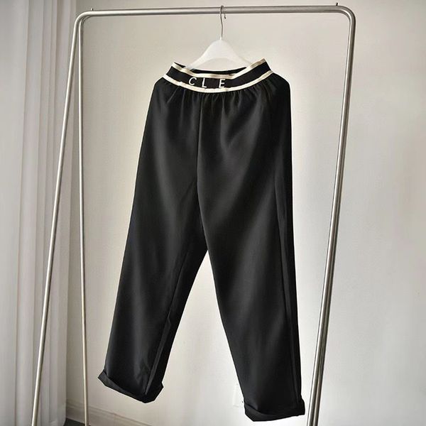 luxury design summer style simple and fashionable wide leg women's elastic waist loose pants ce120008, White;black
luxury design summer style simple and fashionable wide leg women's elastic waist loose pants ce120008, White;black