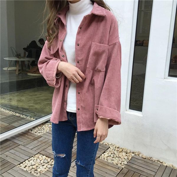 women's blouses & shirts women solid batwing sleeve blouse vintage long warm corduroy spring and autumn full button, White
women's blouses & shirts women solid batwing sleeve blouse vintage long warm corduroy spring and autumn full button, White