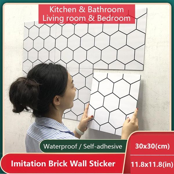 wall stickers 30x30cm creative geometric kitchen living room waterproof and oil-proof wallpaper bathroom self-adhesive
wall stickers 30x30cm creative geometric kitchen living room waterproof and oil-proof wallpaper bathroom self-adhesive