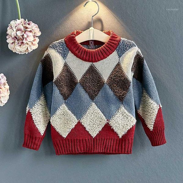 pullover bear leader girl sweater brand kids warm sweaters geometric rhombus boy outfit o-neck knitted clothes children clothing1, Blue
pullover bear leader girl sweater brand kids warm sweaters geometric rhombus boy outfit o-neck knitted clothes children clothing1, Blue