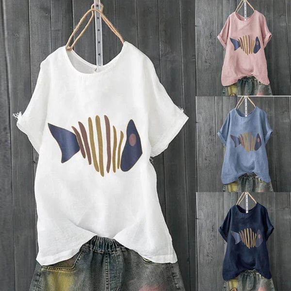 tshirt women casual plus size short sleeve cotton linen o-neck print t-shirt poleras camiseta harajuku women t shirt, White 
tshirt women casual plus size short sleeve cotton linen o-neck print t-shirt poleras camiseta harajuku women t shirt, White