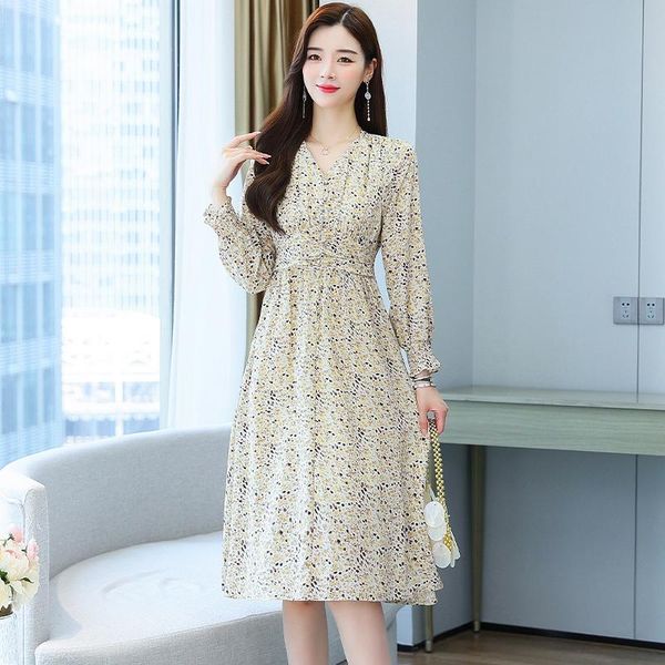 casual dresses elegant women long sleeve floral pattern dress v-neck slim fit ladies high waist streetwear, Black;gray
casual dresses elegant women long sleeve floral pattern dress v-neck slim fit ladies high waist streetwear, Black;gray