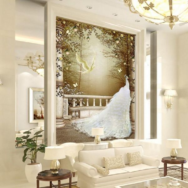 wallpapers drop custom 3d wallpaper beautiful noble white peacock murals el balcony decorative background wall
wallpapers drop custom 3d wallpaper beautiful noble white peacock murals el balcony decorative background wall