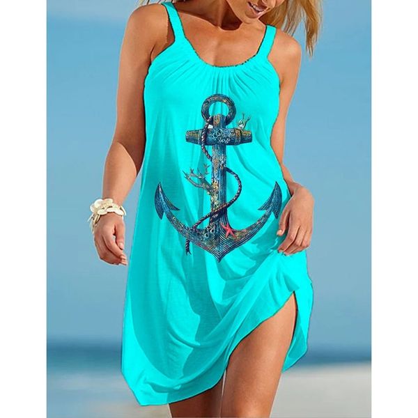 curved hook women s round neck tie new style 3d printing loose summer beach seabed animal ocs sling sleeveless casual dress, Black;gray
curved hook women s round neck tie new style 3d printing loose summer beach seabed animal ocs sling sleeveless casual dress, Black;gray