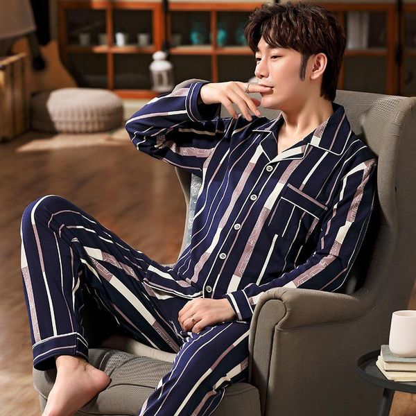men's tracksuits men sleepwear modern style mens cotton pajama sets and pants pajamas nightgown home male soft cozy sleeping plus size, Gray
men's tracksuits men sleepwear modern style mens cotton pajama sets and pants pajamas nightgown home male soft cozy sleeping plus size, Gray
