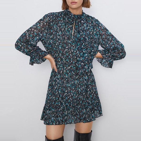 casual dresses flower print mini female summer a-line dress lady long sleeve stand collar woman 2021, Black;gray
casual dresses flower print mini female summer a-line dress lady long sleeve stand collar woman 2021, Black;gray
