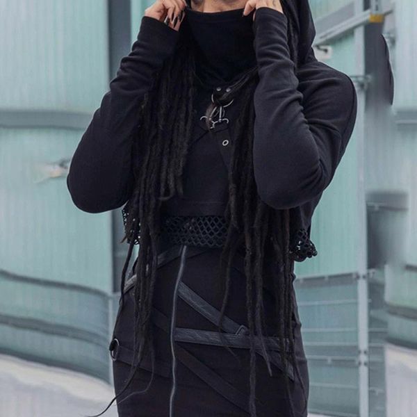 women's blouses & shirts goth long sleeve hoodies cover face autumn spring women hollow out pullover harajuku chic punk streetwear, White
women's blouses & shirts goth long sleeve hoodies cover face autumn spring women hollow out pullover harajuku chic punk streetwear, White