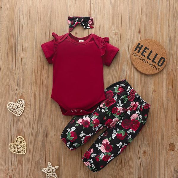 explosion 3pcs set infant baby girls clothes sets ruffles short sleeve romper +floral trousers+headband 3-24m kids set, White
explosion 3pcs set infant baby girls clothes sets ruffles short sleeve romper +floral trousers+headband 3-24m kids set, White