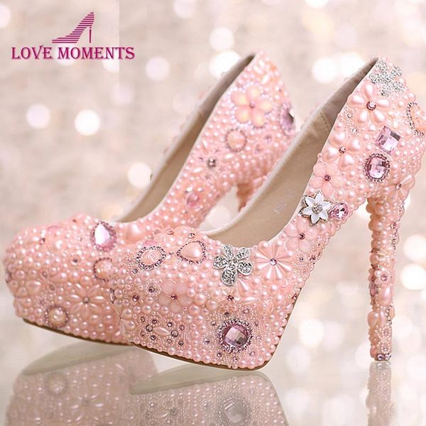 pink pearl rhinestone flower platforms dancing party shoes pearl wedding bridal dress shoes graduation prom heels women, Black
pink pearl rhinestone flower platforms dancing party shoes pearl wedding bridal dress shoes graduation prom heels women, Black