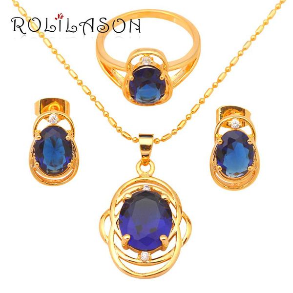 earrings & necklace elegant jewelry set blue zircon fashion yellow gold tone crystal sets ring #7#8#9 js470, Silver
earrings & necklace elegant jewelry set blue zircon fashion yellow gold tone crystal sets ring #7#8#9 js470, Silver