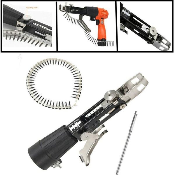 professional hand tool sets automatic chain nail adapter screw electric drill woodworking tools for auto feed screwdriver tape
professional hand tool sets automatic chain nail adapter screw electric drill woodworking tools for auto feed screwdriver tape