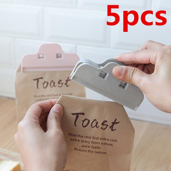 bag clips 5pcs/lot portable large kitchen storage food snack seal sealing clamp plastic tool
bag clips 5pcs/lot portable large kitchen storage food snack seal sealing clamp plastic tool