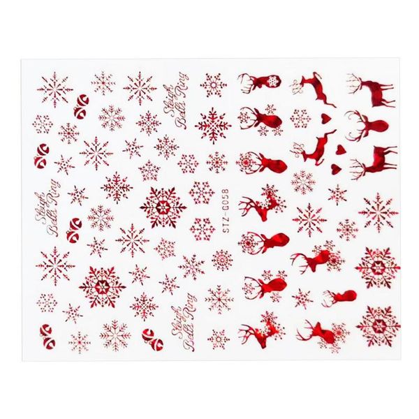 nail art kits christmas sticker decals red self-adhesive reindeer santa snowflake elk pattern diy
nail art kits christmas sticker decals red self-adhesive reindeer santa snowflake elk pattern diy