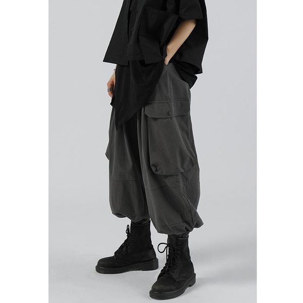 women's pants & capris womengaga 2021 summer long pocket safari style patchwork solid loose girl female button personality streetwear a, Black;white
women's pants & capris womengaga 2021 summer long pocket safari style patchwork solid loose girl female button personality streetwear a, Black;white