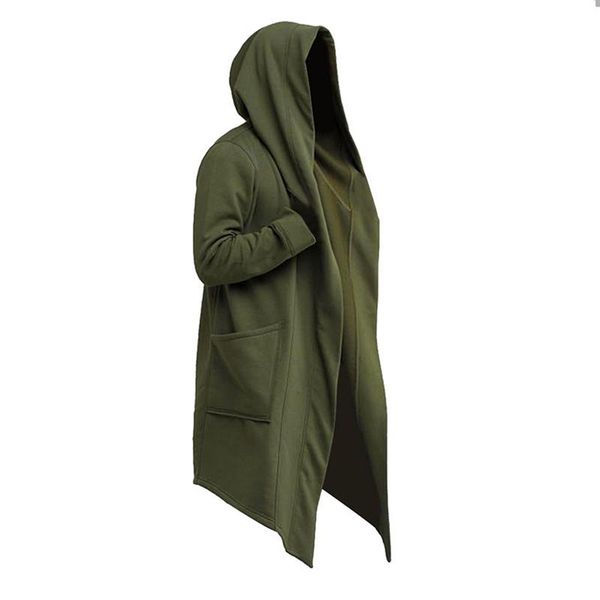 men's hoodies & sweatshirts 2021 fashion men hooded black hip hop mantle jacket long sleeves cloak coats outwear
men's hoodies & sweatshirts 2021 fashion men hooded black hip hop mantle jacket long sleeves cloak coats outwear