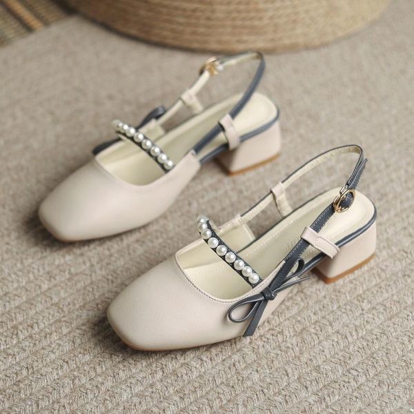 dress shoes women chunky heels string bead square toe sandals buckle slingback slides shallow back strap pumps fashion zapatos mujer, Black
dress shoes women chunky heels string bead square toe sandals buckle slingback slides shallow back strap pumps fashion zapatos mujer, Black