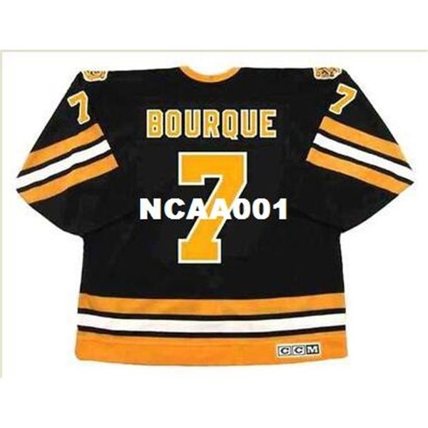 001s #7 raymond bourque boston bruins 1982 ccm vintage away hockey jersey or custom any name or number retro jersey, Black
001s #7 raymond bourque boston bruins 1982 ccm vintage away hockey jersey or custom any name or number retro jersey, Black