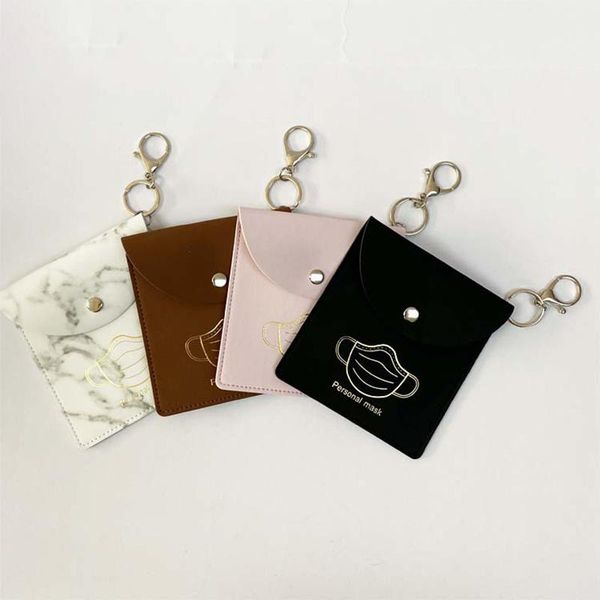 storage bags portable mask bag pu leather dustproof clip reusable masks container with keychain face holder
storage bags portable mask bag pu leather dustproof clip reusable masks container with keychain face holder
