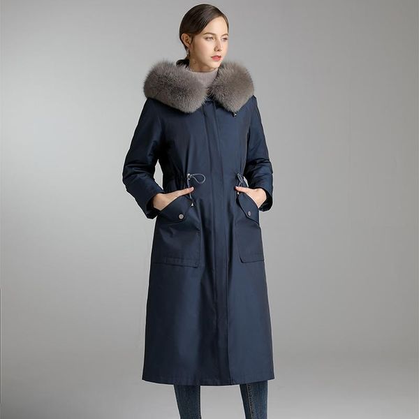 women's fur & faux tcyeek winter clothes women coat 2021 natural collar hooded rex female warm long woman parkas 9117, Black
women's fur & faux tcyeek winter clothes women coat 2021 natural collar hooded rex female warm long woman parkas 9117, Black