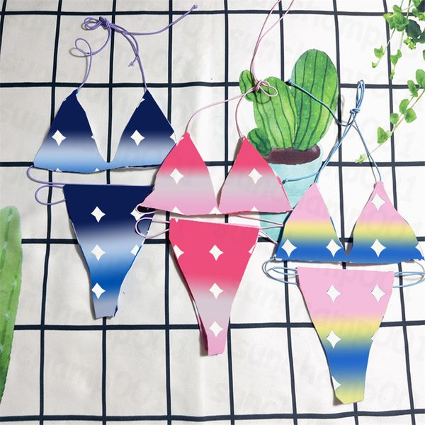 mini bikini women summer swimming suit colorful halter bikinis low cut triangle beach bra briefs
mini bikini women summer swimming suit colorful halter bikinis low cut triangle beach bra briefs