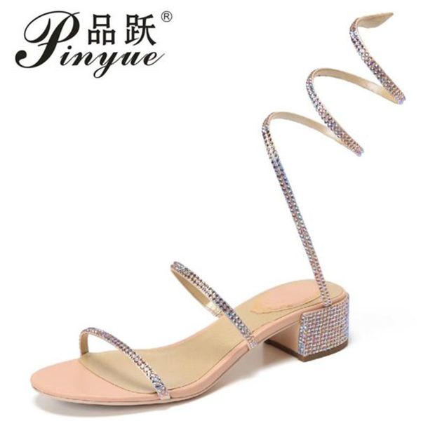 dress shoes summer crystal gladiator sandals women open toe square heels fashion party snake strap woman, Black
dress shoes summer crystal gladiator sandals women open toe square heels fashion party snake strap woman, Black